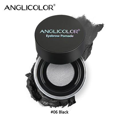 Waterproof And Sweatproof Eyebrow Pencil Long Lasting Eyebrow Cream Set With Brush And Card Wooden Eyebrow