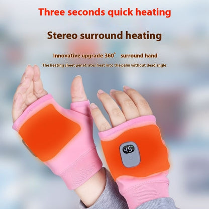 Comfort Warm Gloves Electric Winter Heating USB Rechargeable Smart Warm Winter Gloves For Skiing Cold Weather Driving Hiking