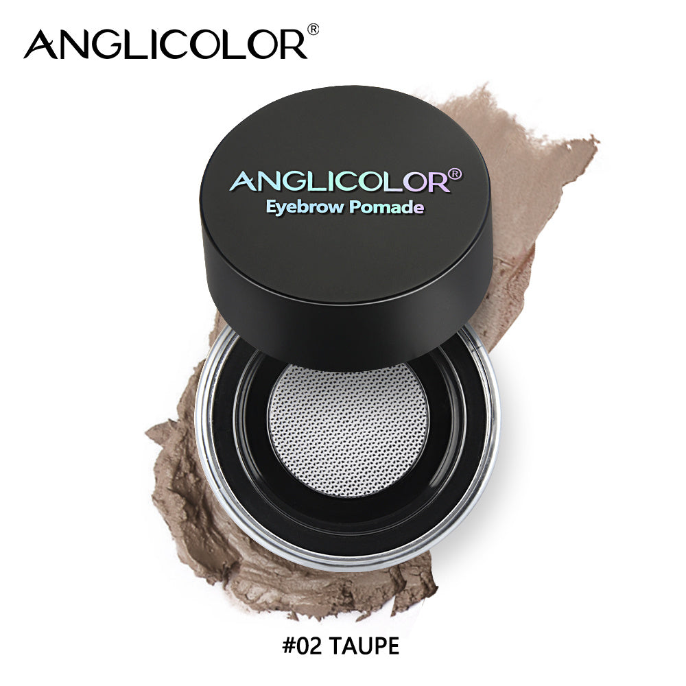 Waterproof And Sweatproof Eyebrow Pencil Long Lasting Eyebrow Cream Set With Brush And Card Wooden Eyebrow