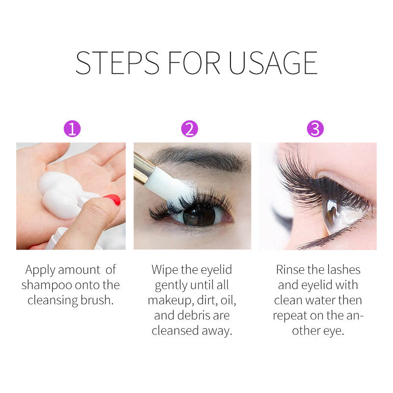 Eyelash Shampoo Eye Oil Removal Mild